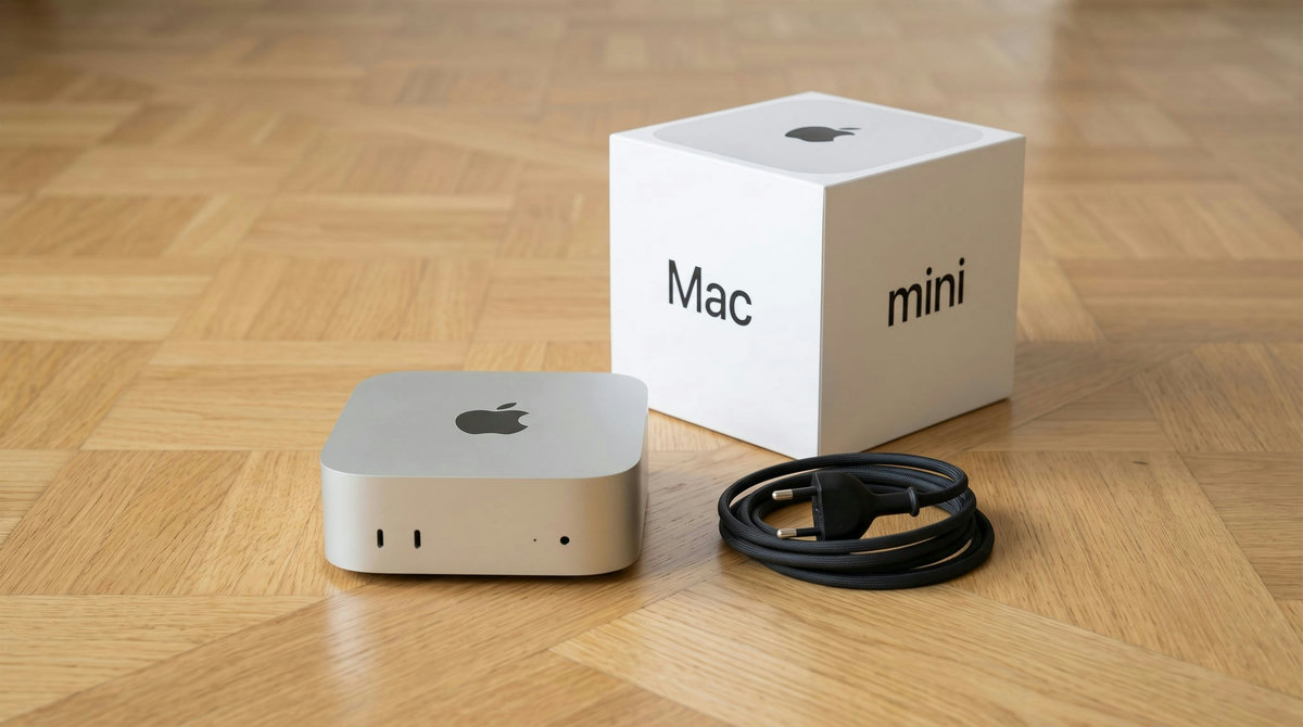 Mac mini M4 als digitaler Mitarbeiter im Büro